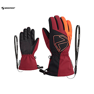 Ziener JUNIOR LAVAL AS AW GLOVE, Red Cabin