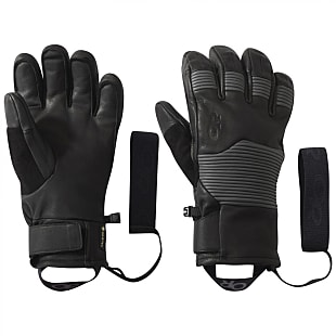 Outdoor Research M POINT N CHUTE SENSOR GLOVES, Black - Storm