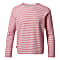 Craghoppers GIRLS NOSILIFE PAOLA LONG SLEEVED T-SHIRT, Rio Red Stripe