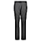 CMP W ZIP OFF PANT STRETCH POLYESTER, Antracite