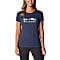 Columbia W DAISY DAYS SS GRAPHIC TEE, Nocturnal Heather - Moonrise