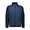 CMP M JACKET KNITTED II, Blue Ink - Yellow Fluo