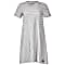 Bergans OSLO RE-COTTON DRESS, Vanilla White - Grey Melange Striped