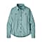 Patagonia W LONG-SLEEVED SELF GUIDED HIKE SHIRT, Upwell Blue