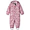 Reima TODDLERS PUHURI WINTER OVERALL, Pale Rose - Leaves Print