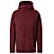 The North Face W TKA GLACIER PULLOVER HOODIE, Regal Red