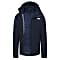 The North Face W INLUX TRICLIMATE JACKET, Urban Navy Light Heather - Urban Navy