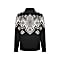 Dale of Norway M FALUN SWEATER, Black - Offwhite