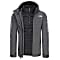 The North Face BOYS THERMOBALL TRICLIMATE JACKET, TNF Medium Grey Heather