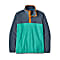 Patagonia M MICRO D SNAP-T PULLOVER, Fresh Teal
