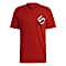 adidas Five Ten BRAND OF THE BRAVE TEE M, Red