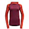 Devold EXPEDITION WOMAN HOODIE, Beetroot