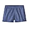 Patagonia W BARELY BAGGIES SHORTS, Monkey Flower - Current Blue