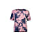 Mons Royale W ICON RELAXED TEE TIE DYED, Denim Tie Dye