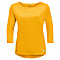 Jack Wolfskin W PACK AND GO 3/4 TEE, Burly Yellow XT