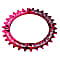 Race Face CHAINRING NARROW WIDE 4-BOLT 104MM 10/11/12-SPEED 30/32/34T, Red