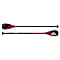 Fanatic PADDLE CARBON 80 ADJUSTABLE 7.25'', Red - Black