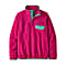 Patagonia W LIGHTWEIGHT SYNCHILLA SNAP-T PULLOVER, Mythic Pink