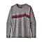 Patagonia W LONG-SLEEVED CAPILENE COOL DAILY GRAPHIC SHIRT, Ridge Rise Stripe - Feather Grey