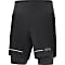Gore M ULTIMATE 2IN1 SHORTS, Black