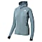 The North Face W CIRCADIAN MIDLAYER HOODIE, Goblin Blue Heather