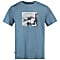 Dolomite M EXPEDITION GRAPHIC TEC T-SHIRT, Davy Blue