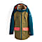 Burton W PROWESS JACKET, Shaded Spruce - Martini Olive - Persimmon