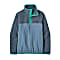 Patagonia W MICRO D SNAP-T PULLOVER, Light Plume Grey