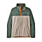 Patagonia W MICRO D SNAP-T PULLOVER, Pumice