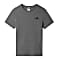 The North Face M S/S SIMPLE DOME TEE, TNF Medium Grey Heather