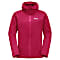 Jack Wolfskin W PACK AND GO SHELL, Cranberry
