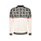 Dale of Norway TYSSOY SWEATER, Offwhite - Black - Red