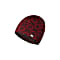 Dale of Norway W CHRISTIANIA HAT, Ruby Mele - Dark Charcoal