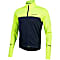 Pearl iZumi M QUEST THERMAL JERSEY, Screaming Yellow - Navy