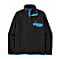 Patagonia M LIGHTWEIGHT SYNCHILLA SNAP T-PULLOVER, Black