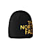 The North Face REVERSIBLE TNF BANNER BEANIE, TNF Black - Summit Gold