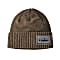 Patagonia BRODEO BEANIE, Fitz Roy Trout Patch - Ash Tan