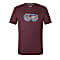 Super.Natural M GOGGLE TEE, Wine Tasting - Feather Grey - Hydro