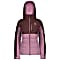 Scott W ULTIMATE DOWN JACKET, Red Fudge - Cassis Pink