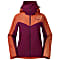 Bergans OPPDAL INSULATED W JACKET, Bright Magma - Beet Red