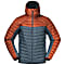 Bergans ROROS DOWN LIGHT M JACKET W/HOOD, Forest Frost - Bright Magma