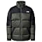 The North Face W DIABLO DOWN JACKET, Thyme - TNF Black