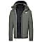 The North Face W INLUX TRICLIMATE JACKET, New Taupe Green Light Heather - TNF Black