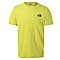 The North Face M S/S SIMPLE DOME TEE, Citronelle Green