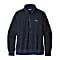 Patagonia W WOOLYESTER FLEECE PULLOVER, Navy Blue