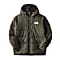 The North Face BOYS REVERSIBLE PERRITO JACKET, New Taupe Green - TNF Black
