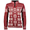 Dale of Norway W PEACE SWEATER, Redrose - Offwhite