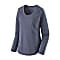 Patagonia W LONG-SLEEVED CAPILENE COOL TRAIL SHIRT, Classic Navy
