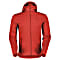Scott M DEFINED MID HOODY, Magma Red