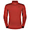 Scott M DEFINED LIGHT PULLOVER, Magma Red